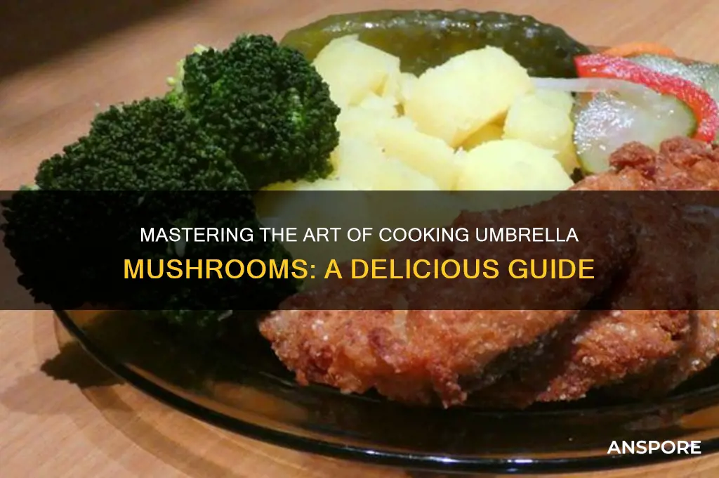 how to cook umbrella mushroom