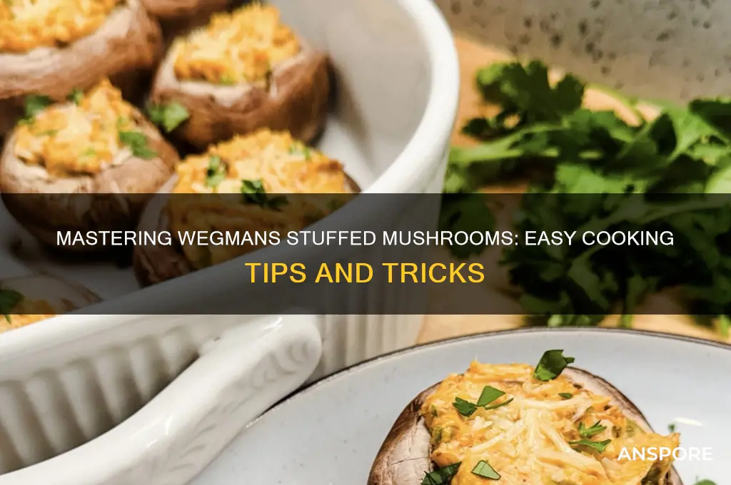 how to cook wegmans stuffed mushrooms