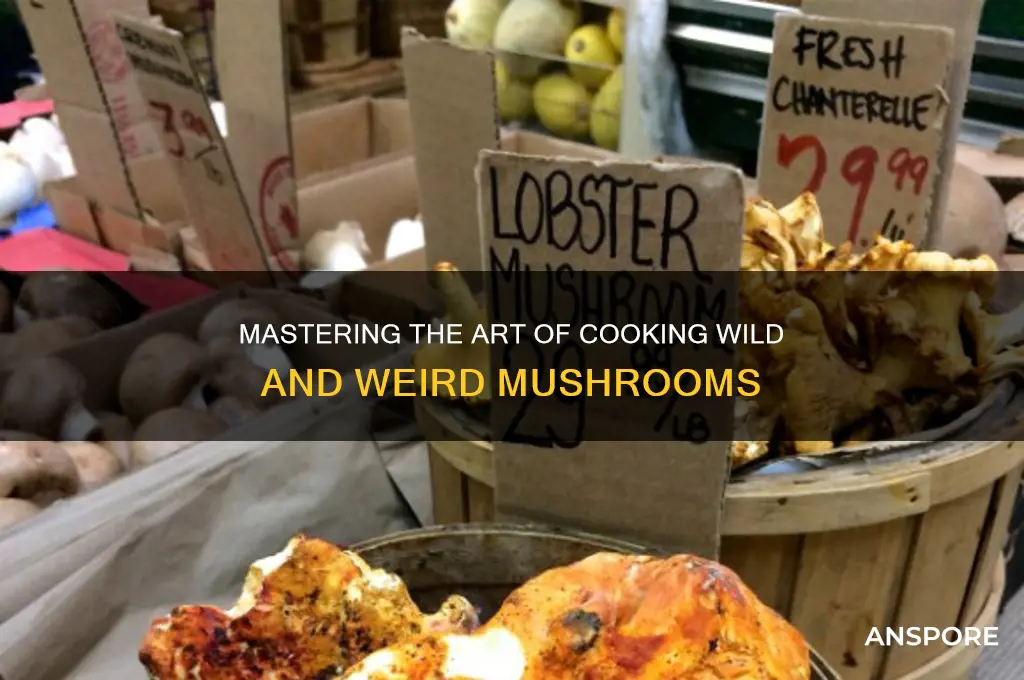 how to cook weord mushrooms