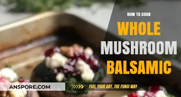 Balsamic Glazed Whole Mushrooms: A Simple, Flavorful Recipe Guide