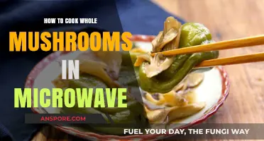 Quick & Easy Microwave Method for Cooking Whole Mushrooms