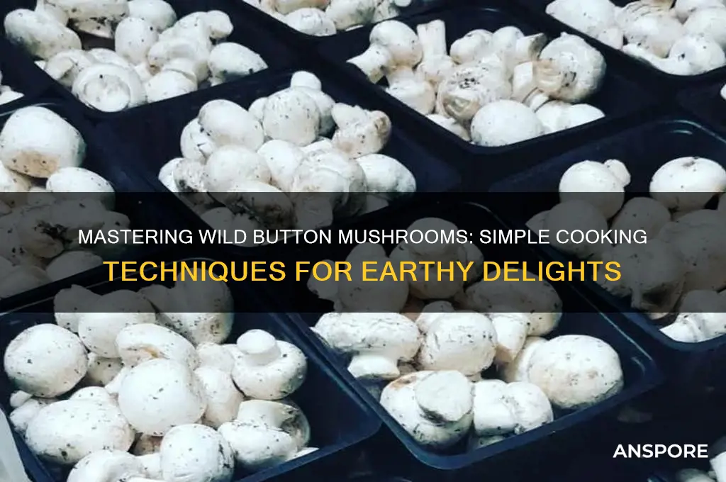 how to cook wild button mushrooms