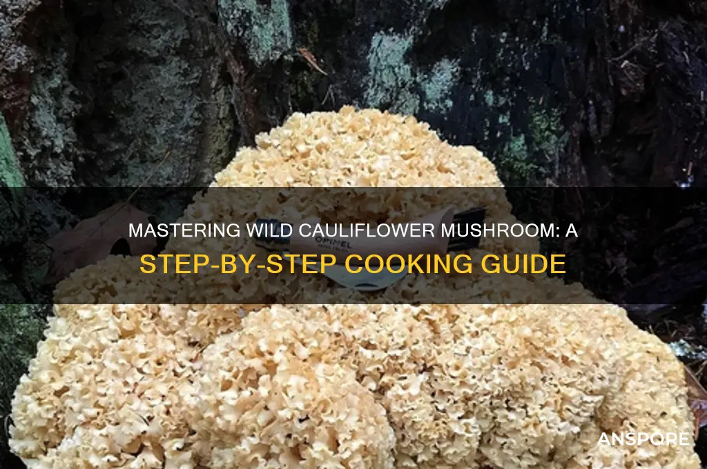 how to cook wild cauliflower mushroom