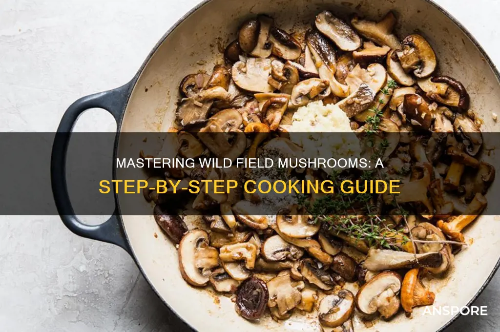 how to cook wild field mushrooms