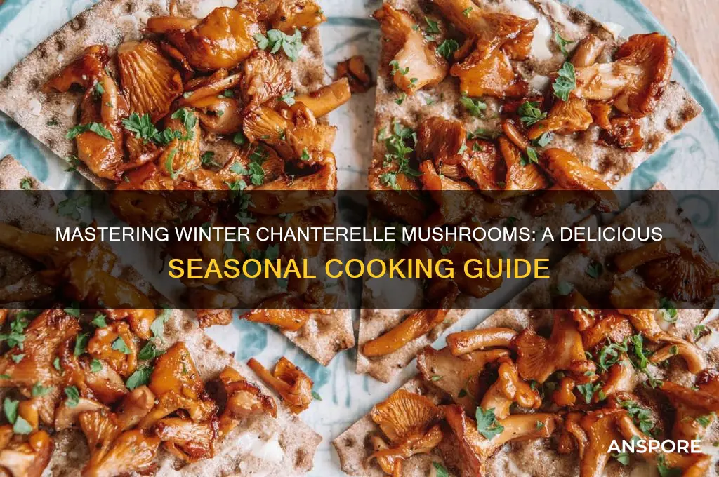 how to cook winter chanterelle mushrooms