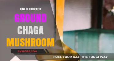 Unlocking Chaga's Magic: Creative Ground Mushroom Cooking Techniques Revealed