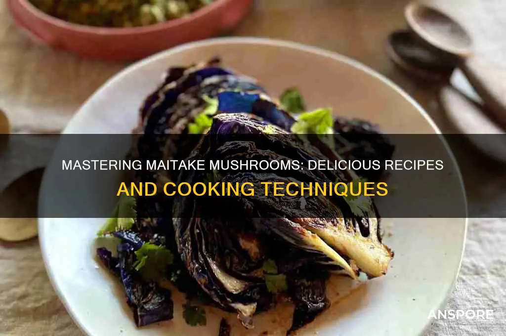 how to cook with mitake mushrooms