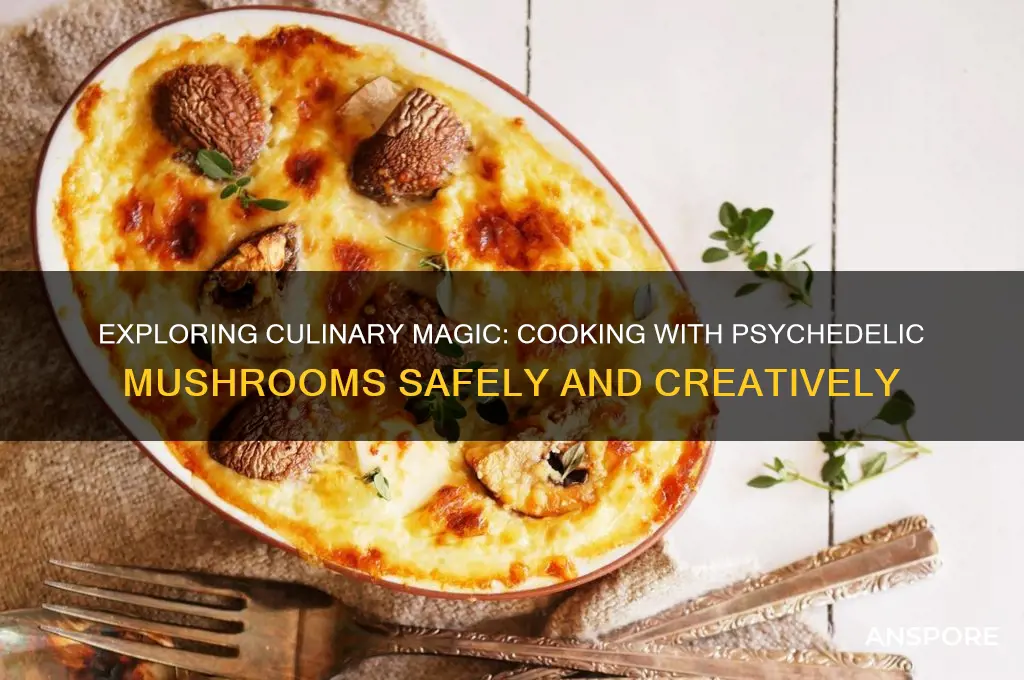 how to cook with psychedelic mushrooms