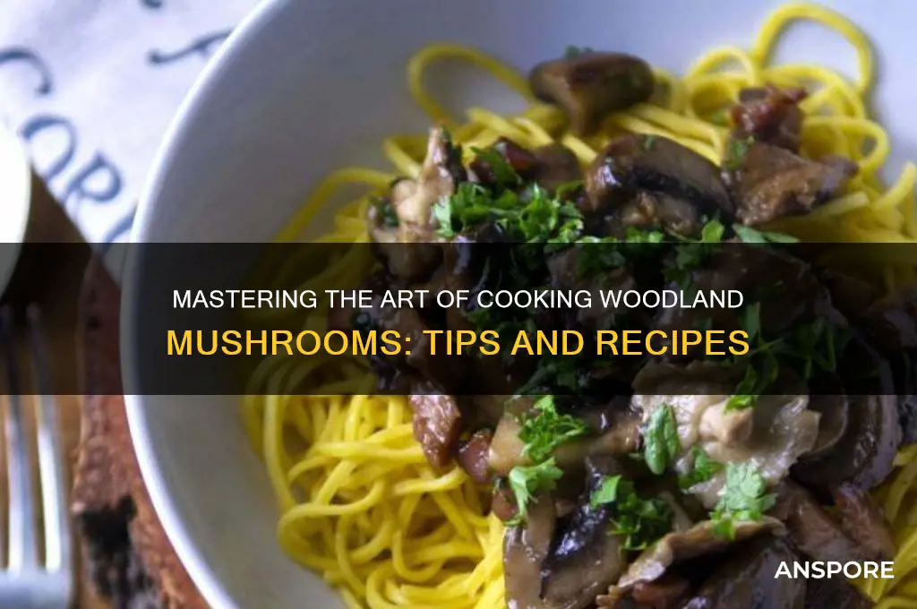 how to cook woodland mushrooms