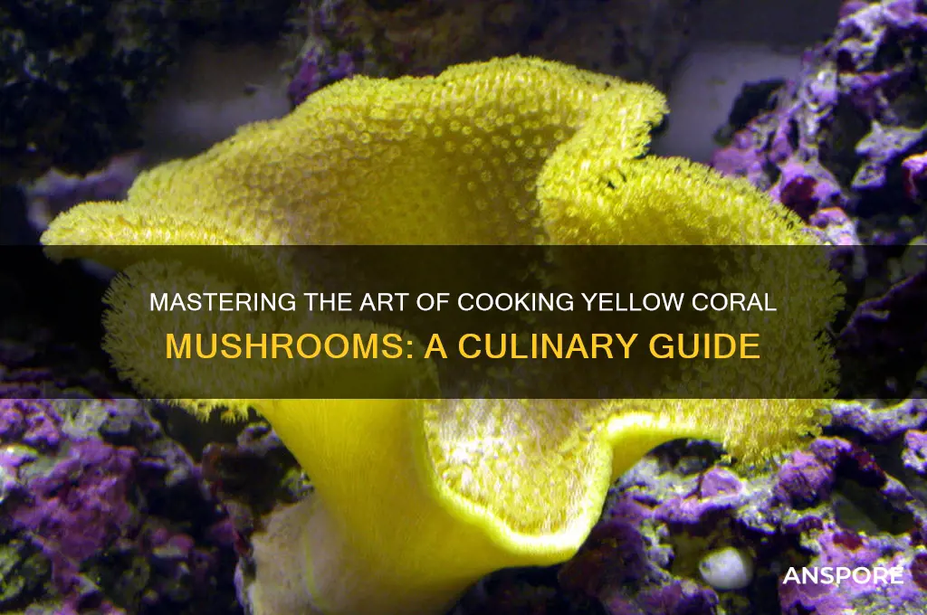 how to cook yellow coral mushroom