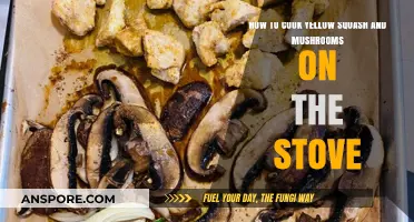 Stovetop Magic: Cooking Yellow Squash and Mushrooms to Perfection