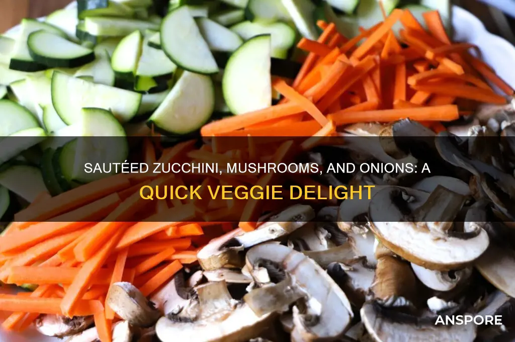 how to cook zucchini mushrooms and onions