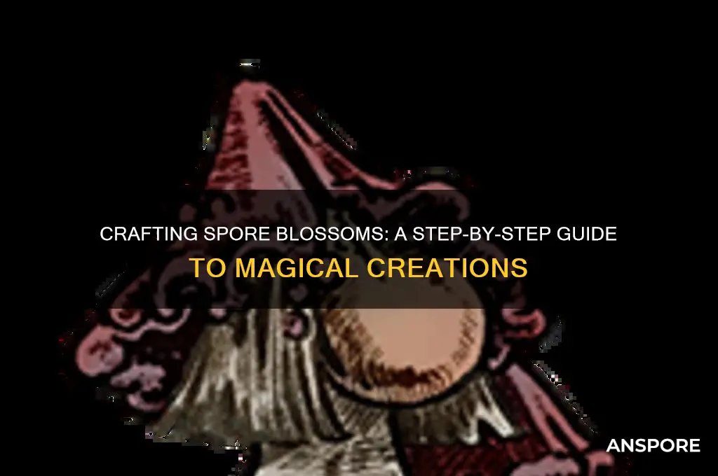 how to craft a spore blossom