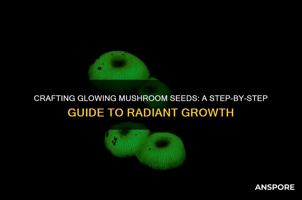 how to craft glowing mushroom seeds