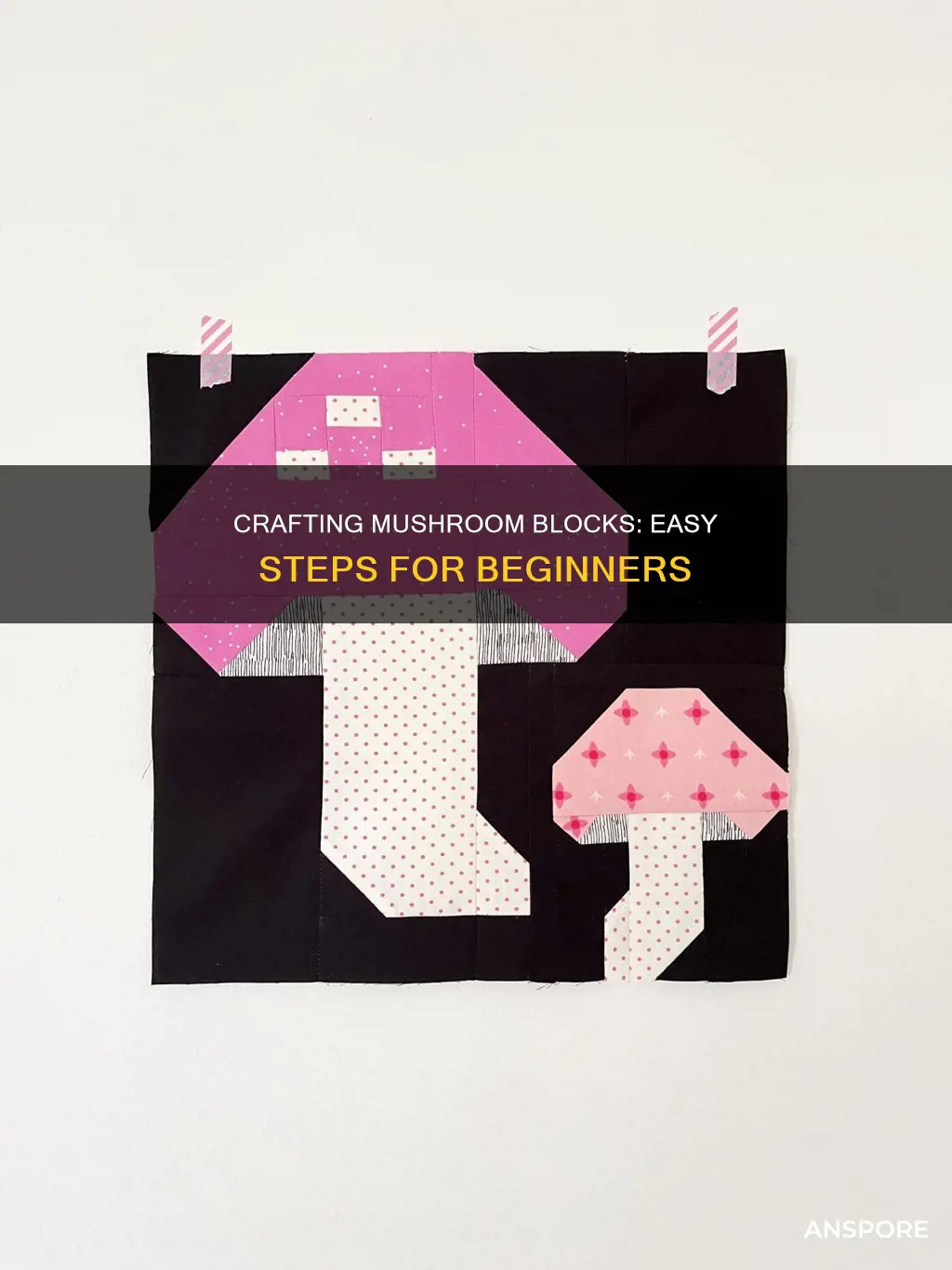 how to craft mushroom block