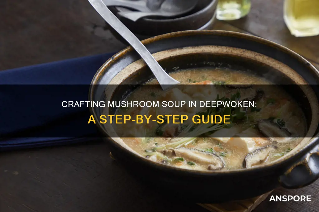 how to craft mushroom soup in deepwoken