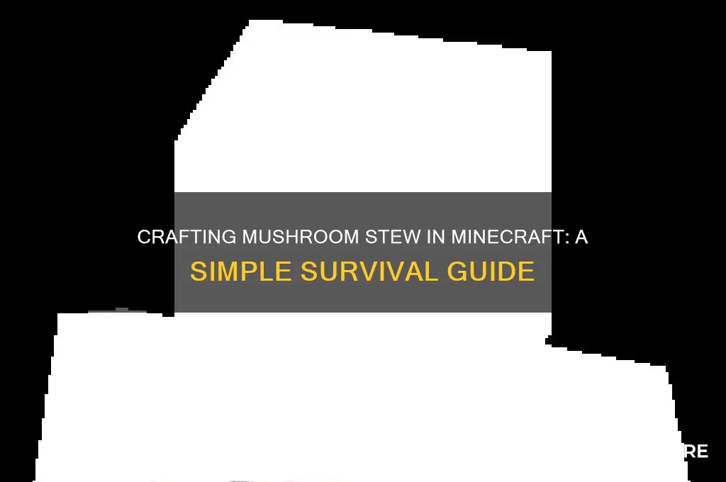 how to craft mushroom stew in mc