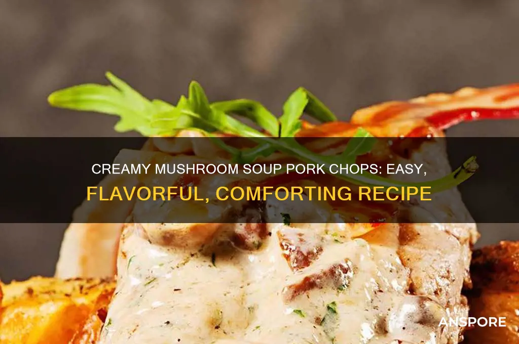 how to cream of mushroom soup pork chops