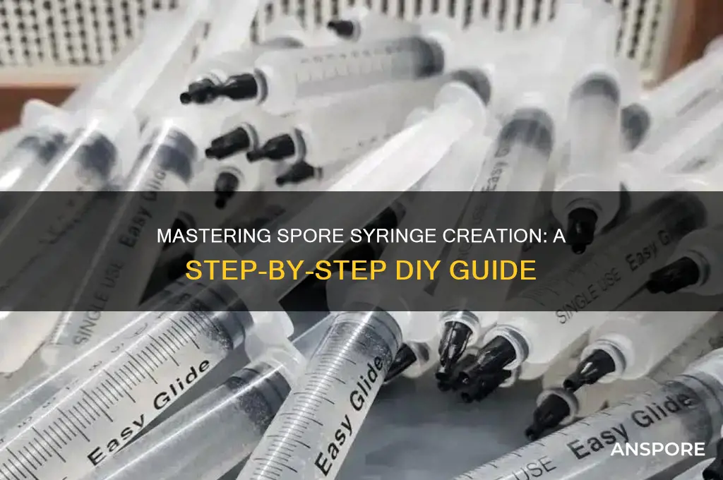 how to create a spore syringe