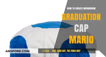 Crafting a Mushroom Graduation Cap Inspired by Mario's Iconic Style
