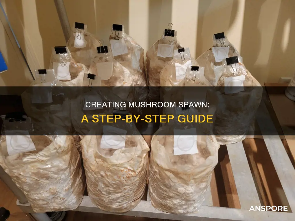 how to create mushroom spawn