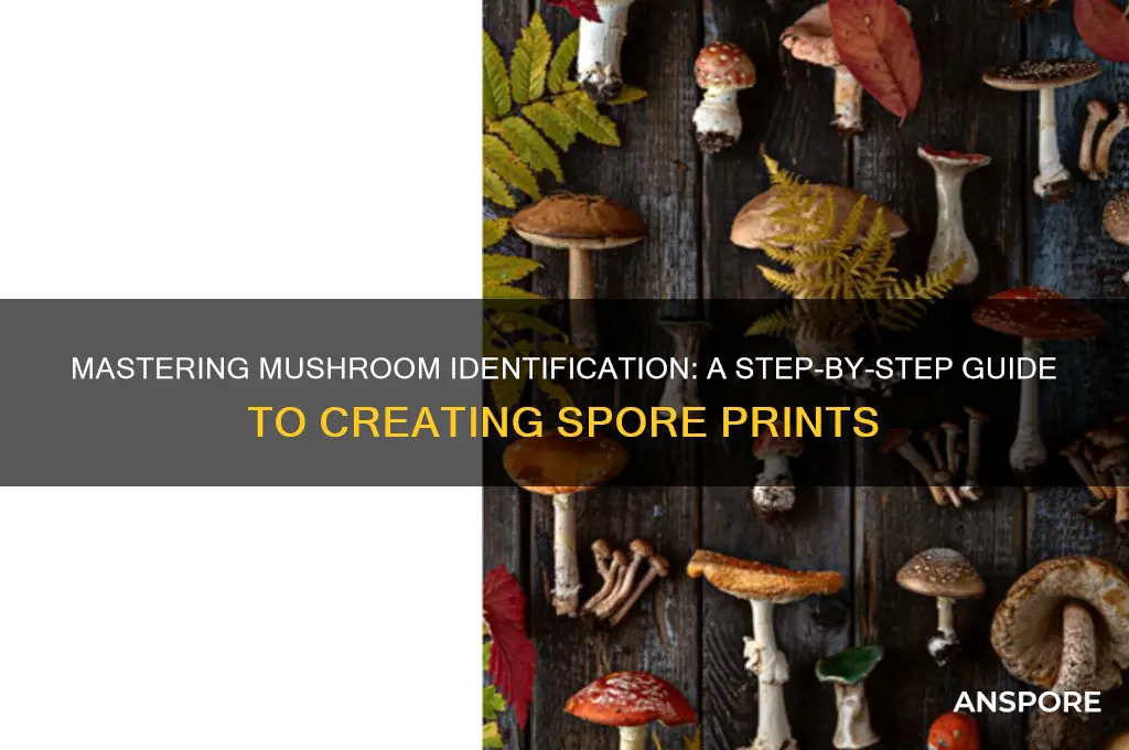 how to create spore prints