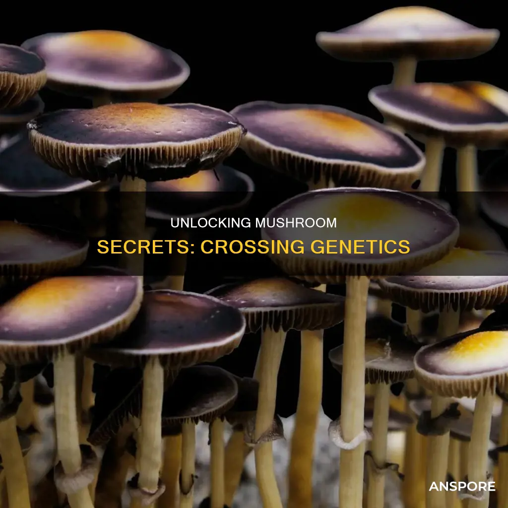 how to cross mushroom genetics