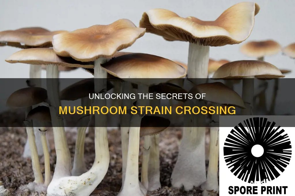 how to cross mushroom strains