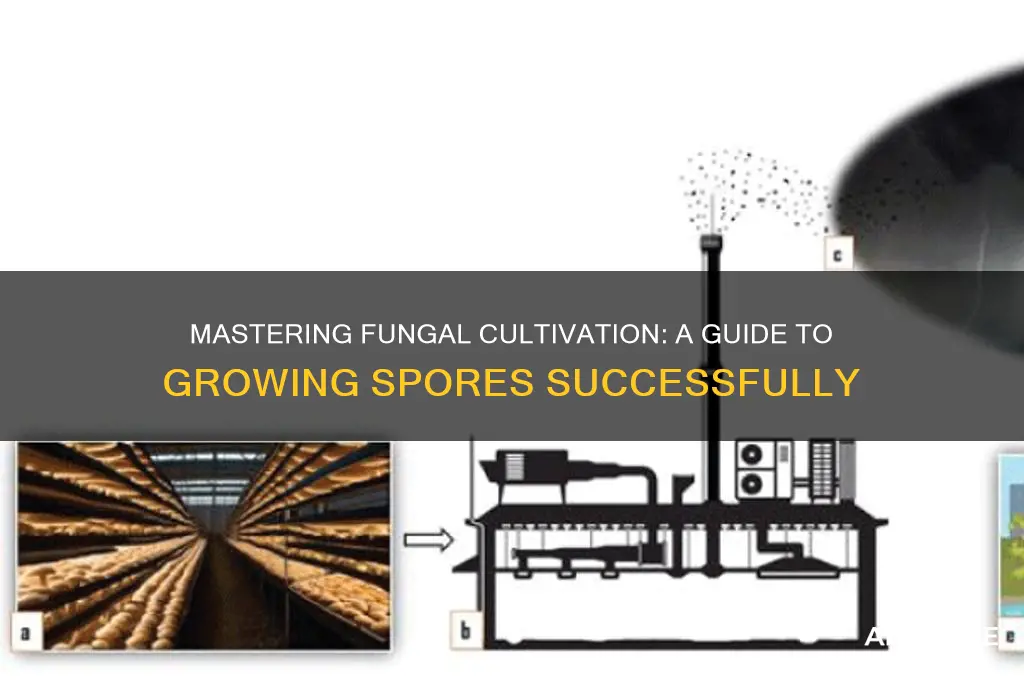 how to cultivate fungal spores