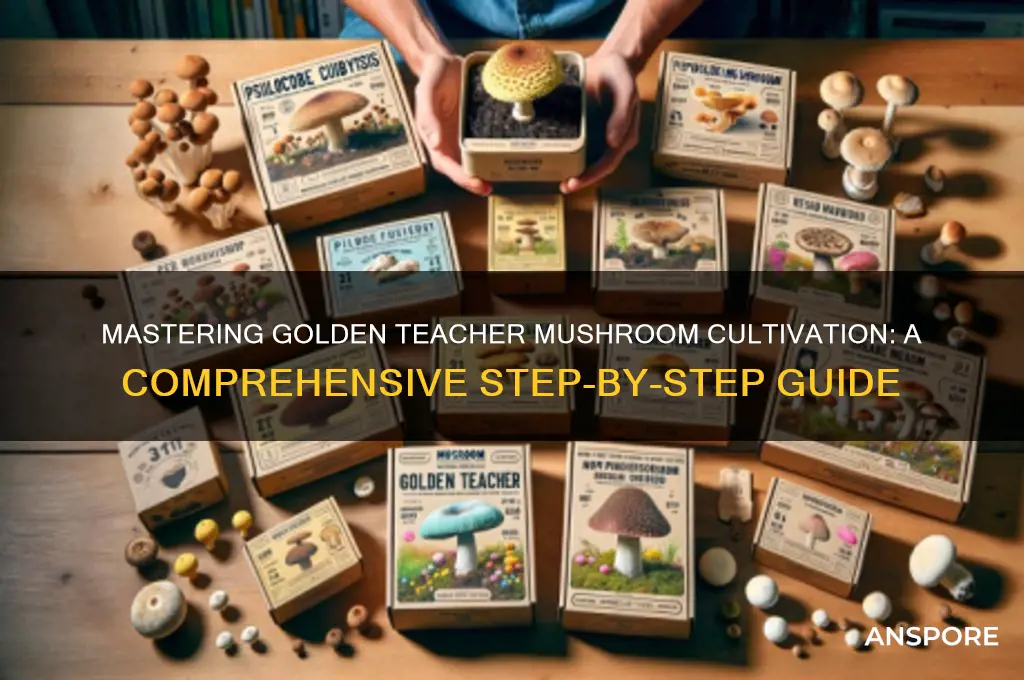 how to cultivate golden teacher mushrooms