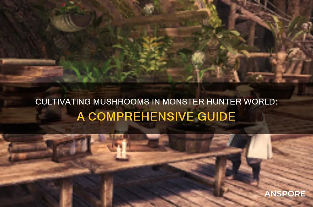 how to cultivate mushrooms monster hunter world