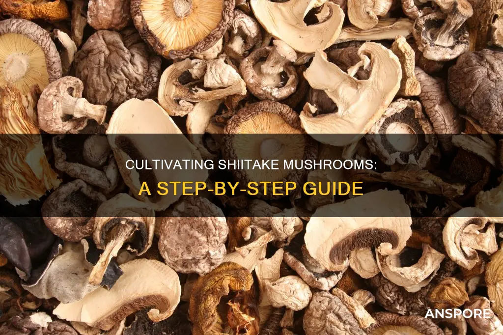 how to culture shiitake mushrooms