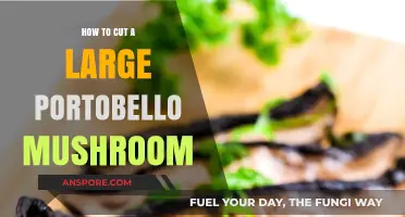 Mastering the Art of Slicing Large Portobello Mushrooms: A Step-by-Step Guide