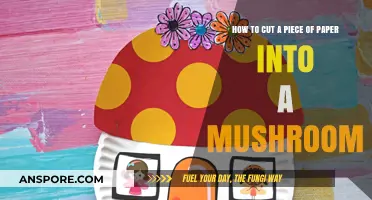 Crafting a Mushroom: Simple Paper Cutting Techniques for Beginners