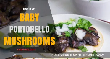 Mastering the Art of Cutting Baby Portobello Mushrooms: A Step-by-Step Guide