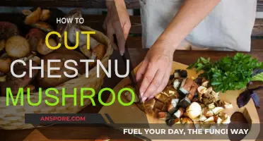 The Art of Slicing Chestnut Mushrooms
