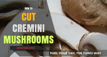 The Best Way to Cut Cremini Mushrooms