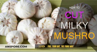 Cutting Milky Mushrooms: A Step-by-Step Guide