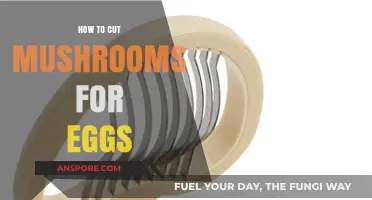 Perfectly Sliced Mushrooms: Enhance Your Egg Dishes with Simple Cutting Tips