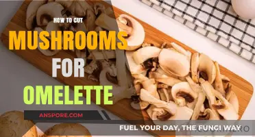 Perfectly Sliced Mushrooms: A Simple Guide for Fluffy Omelettes