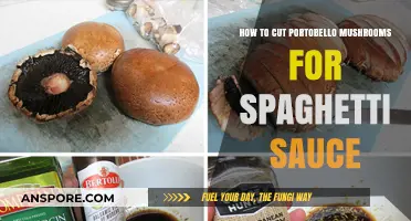 Perfectly Prepped Portobellos: Cutting Tips for Rich Spaghetti Sauce
