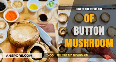 Mastering Mushroom Prep: Easy Steps to Remove Stems from Button Mushrooms