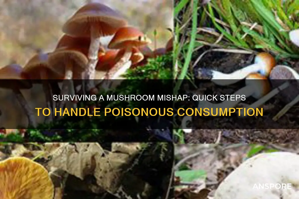how to deal with eating poisonous mushroom