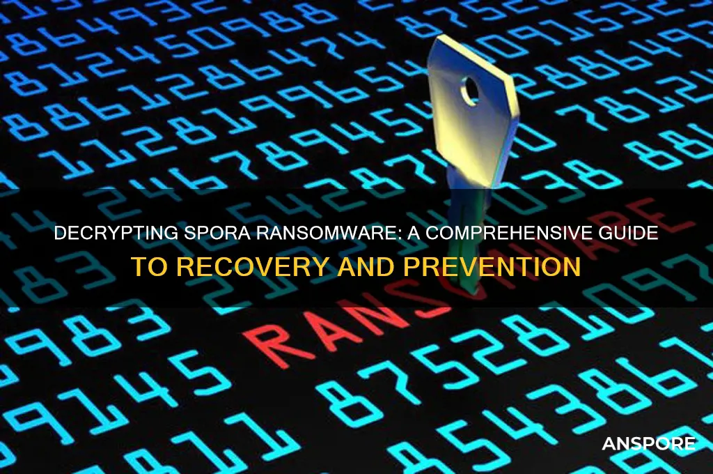 how to decrypt spora ransomware