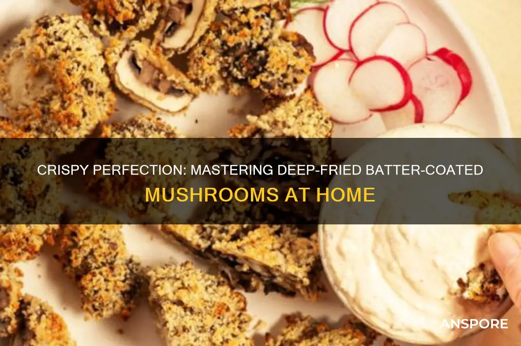 how to deep fry mushrooms in batter