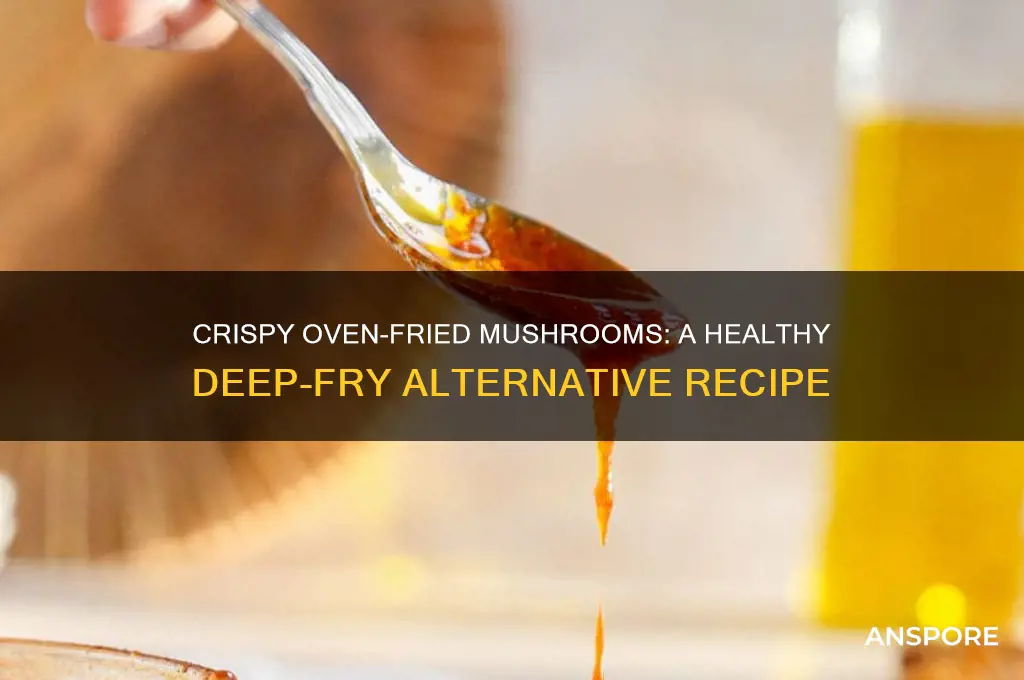 how to deep fry mushrooms oven