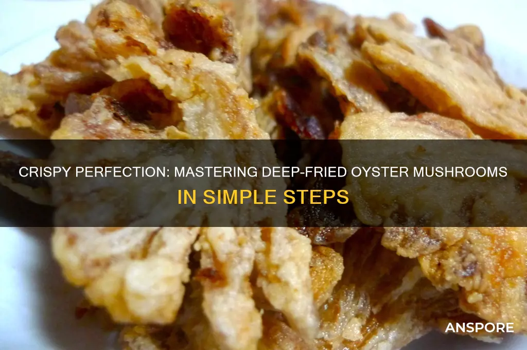 how to deep fry oyster mushrooms