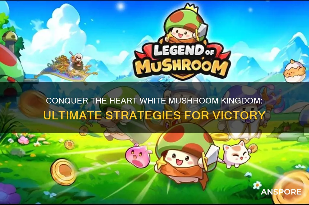 how to defeat heart white mushroom kingdom heart