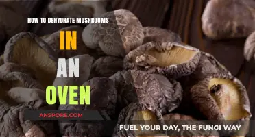 Oven-Drying Mushrooms: A Simple Guide to Dehydrating at Home