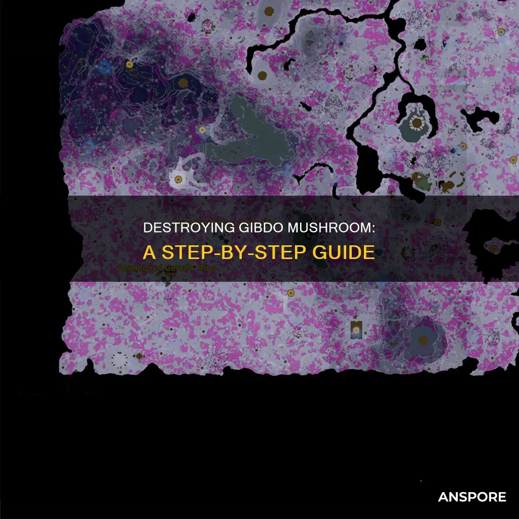 how to destroy gibdo mushroom